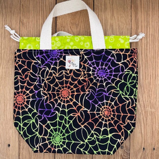 Halloween Spider Webs- Project Bag