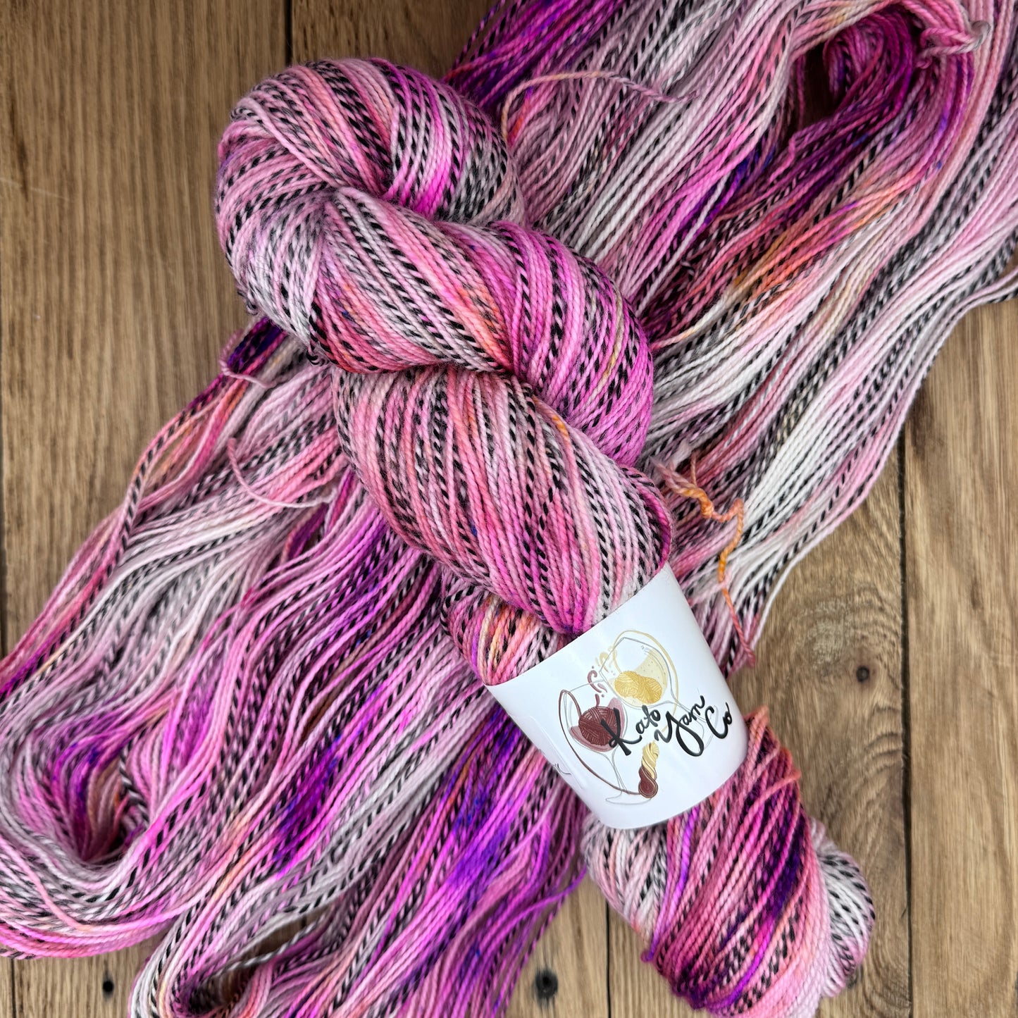 Mystic - Zebra Fingering Sock
