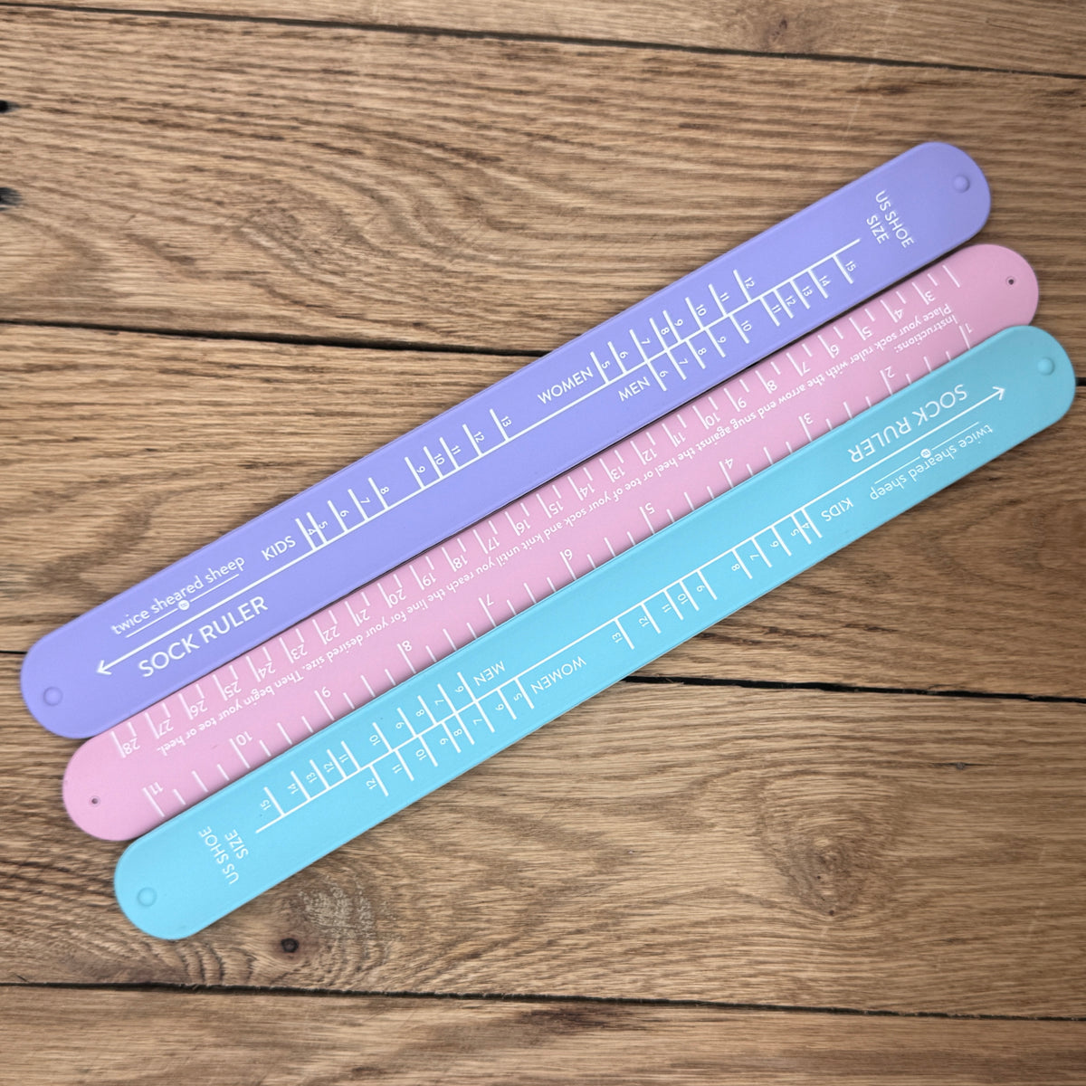 Sock Ruler - Twice Sheared Sheep