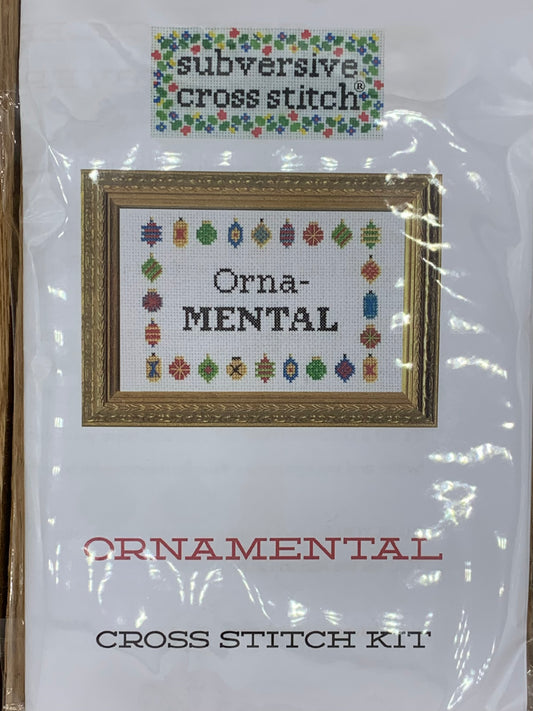 Orna-Mental - Cross Stitch Kit