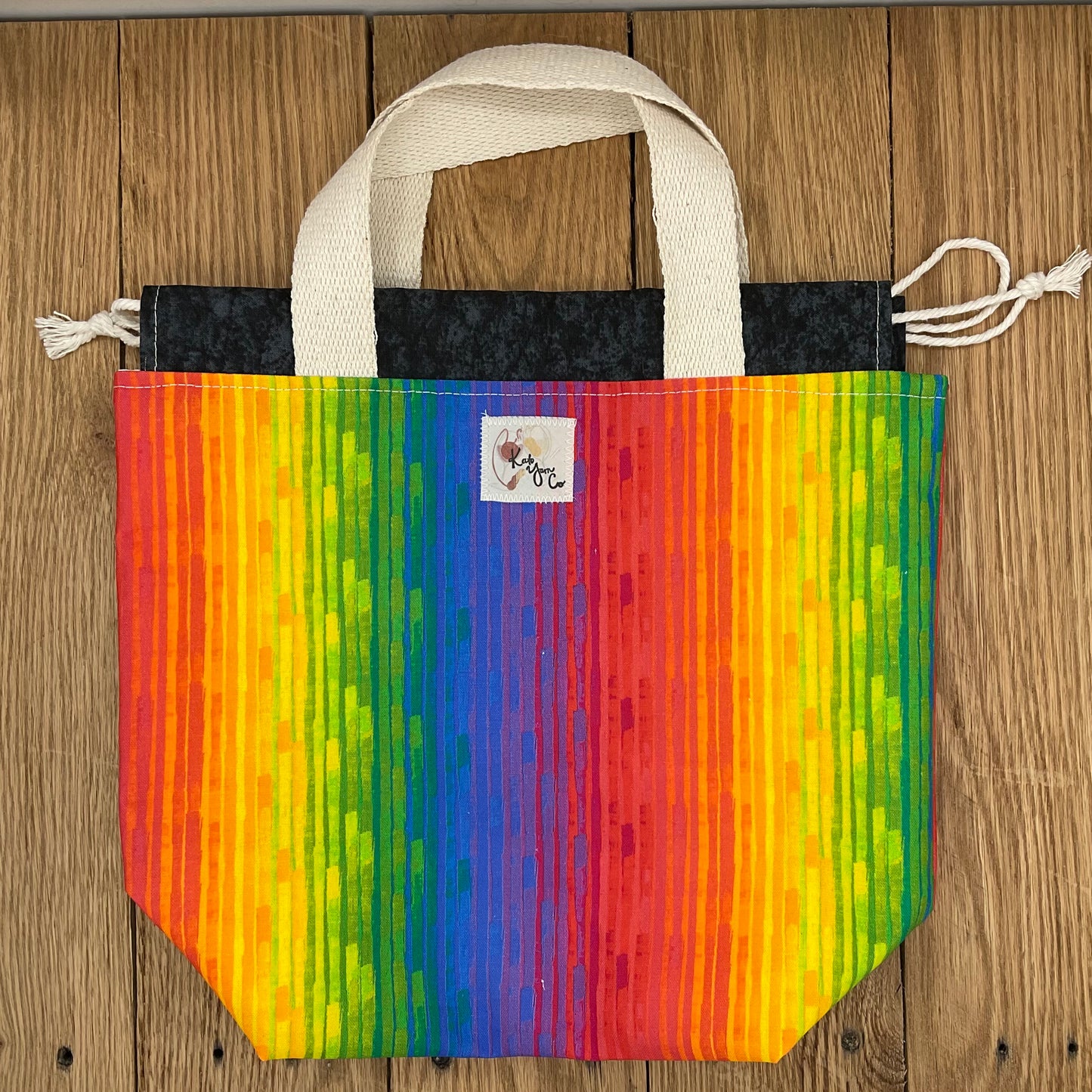 Rainbow Stripes -  Project Bag