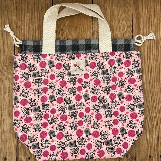 I Knit Shit -  Project Bag