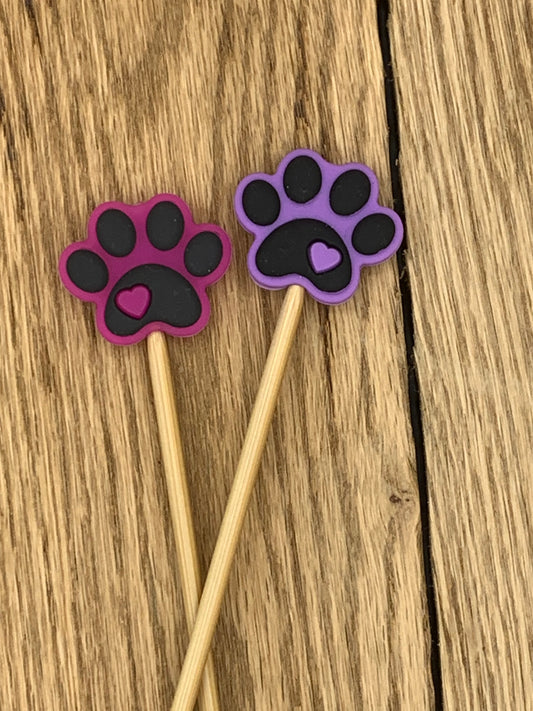 Paws pink/purple- Stitch Stoppers
