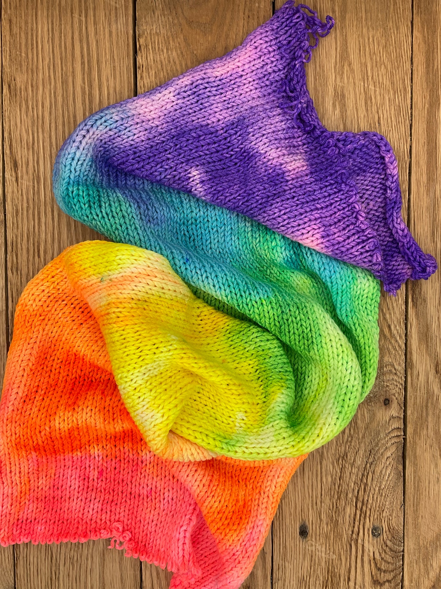Neon Rainbow - Sock Blank