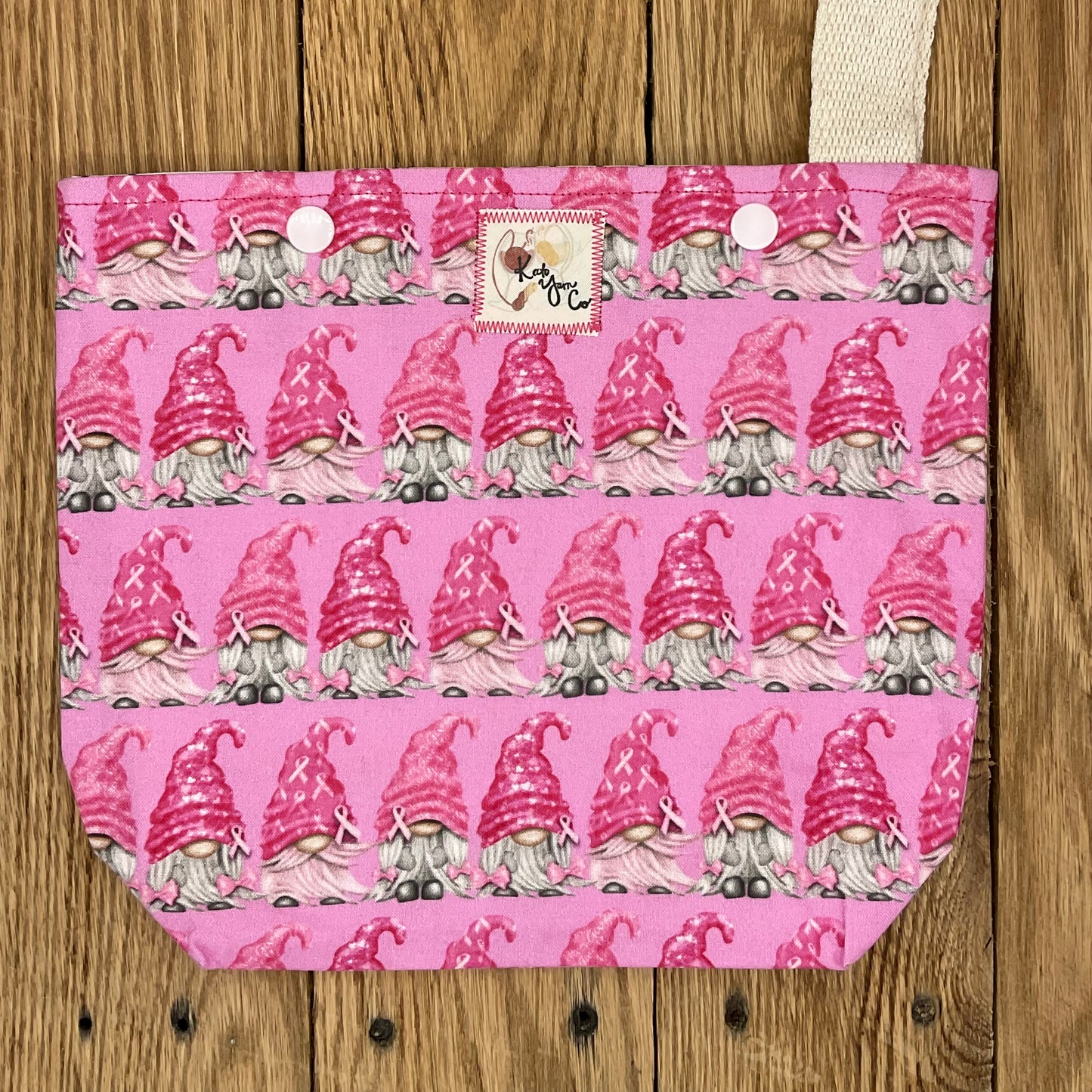 Pink Gnomes - Snappy Bag